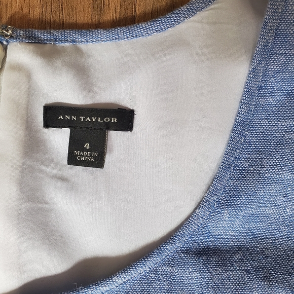 Blue Ann Taylor dress - Picture 2 of 3